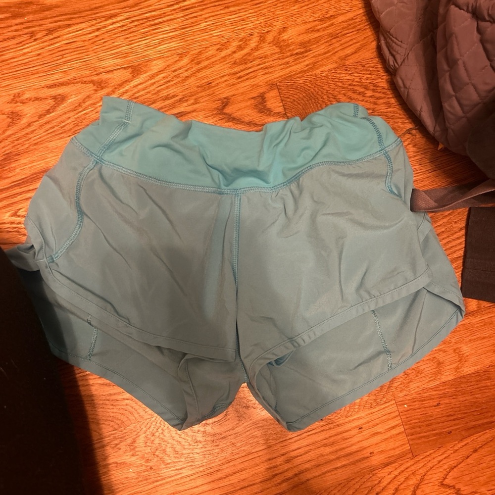 Lululemon Athletica Blue Athletic Shorts